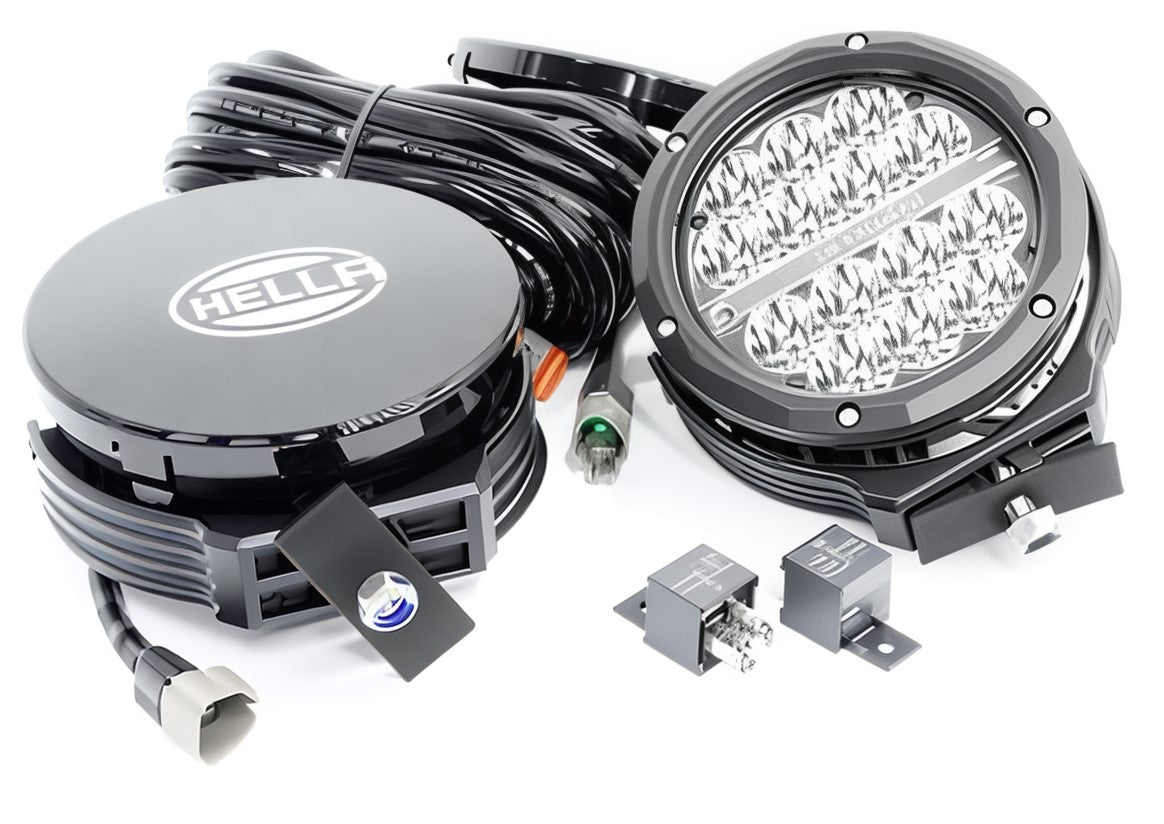 Hella ValueFit Supernova 6" (2 Spotlights + wiring Harness)