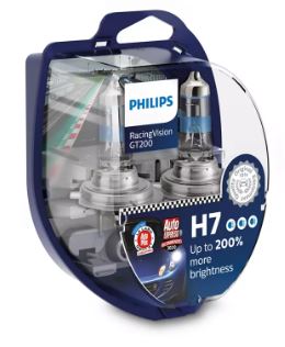 Philips Racing Vision GT200 H7 - Set of two bulbs