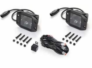 Hella LED Black Magic 3.2" Cube Kit - (Flood/Flush)