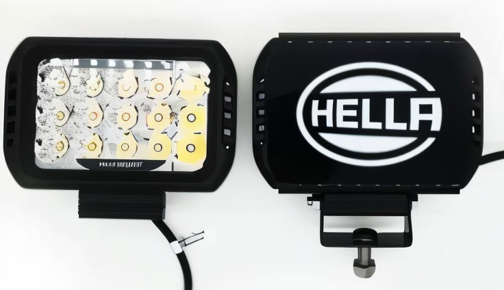 Hella Valuefit 450 LED Kit ECE Approved (2 Spotlights with wiring Harness)