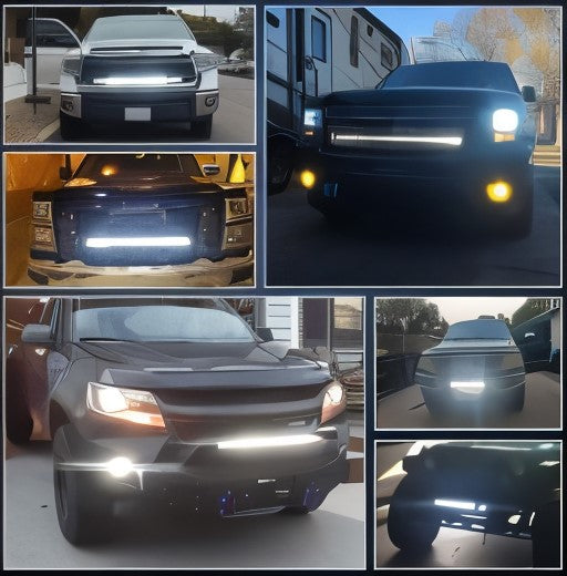 Hella Black Magic LED Mini Lightbar 6.2˝ Single (Flood)