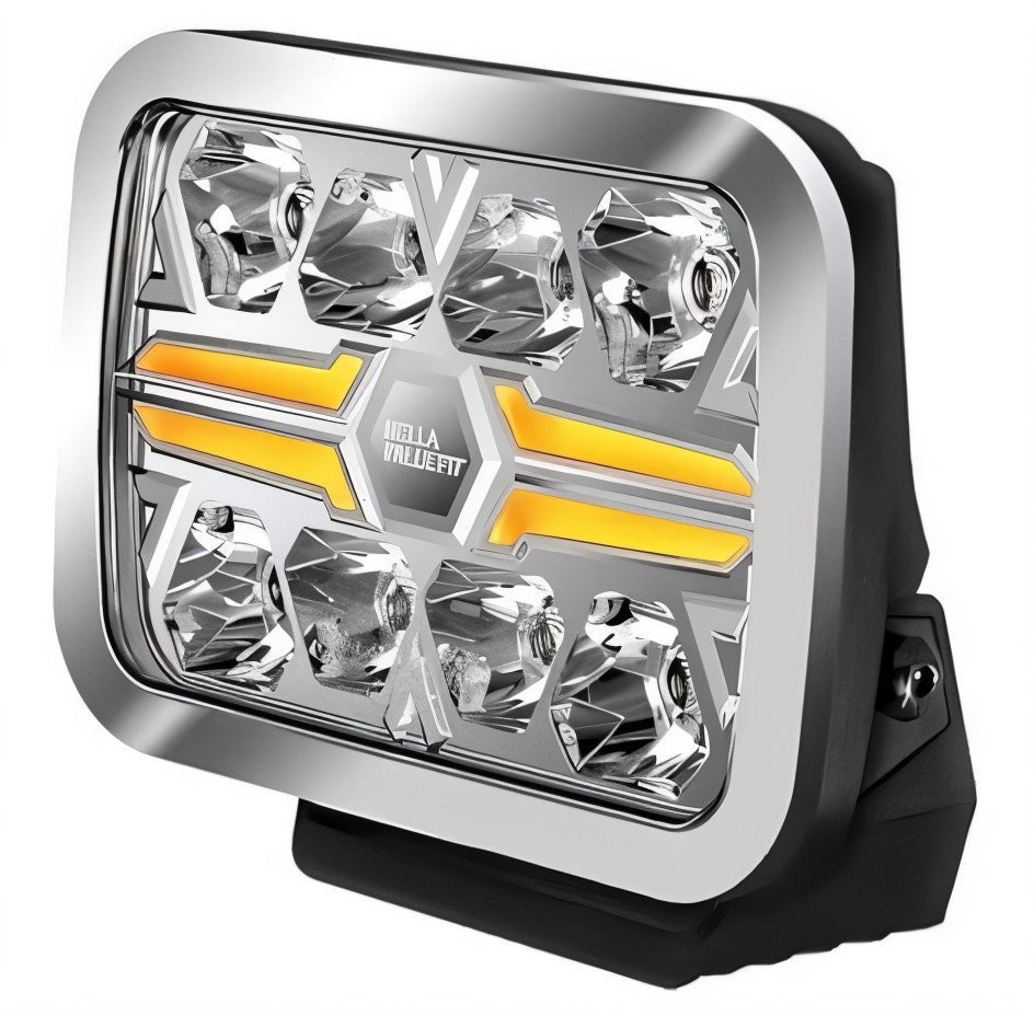 Hella Valuefit Blade Rectangular 9'' Chrome single