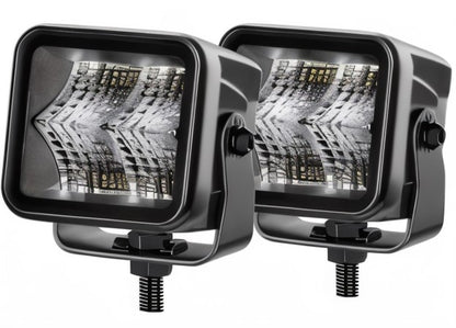 Hella LED Black Magic 2.7" Cube Kit - (Flood)