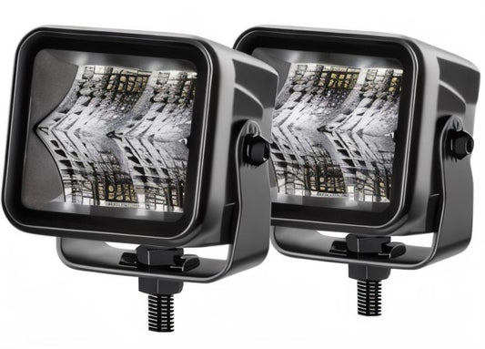 Hella LED Black Magic 2.7" Cube Kit - (Flood)