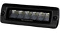 Hella Black Magic LED Mini Lightbar 6.2˝ Single Flush Mount (Flood)