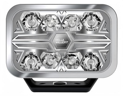 Hella Valuefit Blade Rectangular 9'' Chrome single